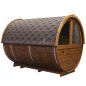 Preview: Holzfass-Sauna von buci 3 Meter lang