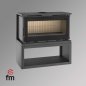 Preview: fireplace stove FM Calefaccion M-180-LK