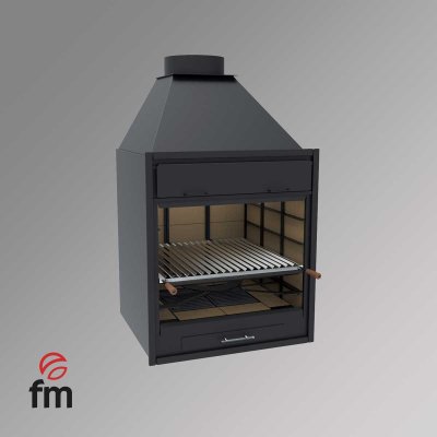 Charcoal and Wood Grill BF-70 from FM Calefacción