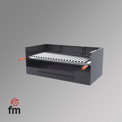 Charcoal and Wood Grill BV-80 from FM Calefacción