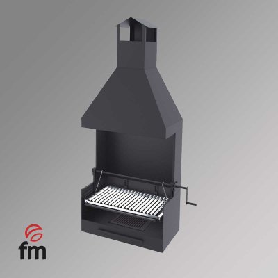 Charcoal and Wood Grill BVE-62 from FM Calefacción
