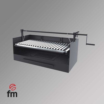 Charcoal and Wood Grill BVE-80 from FM Calefacción