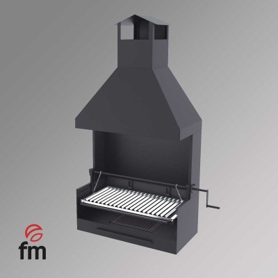Charcoal and Wood Grill BVE-82 from FM Calefacción
