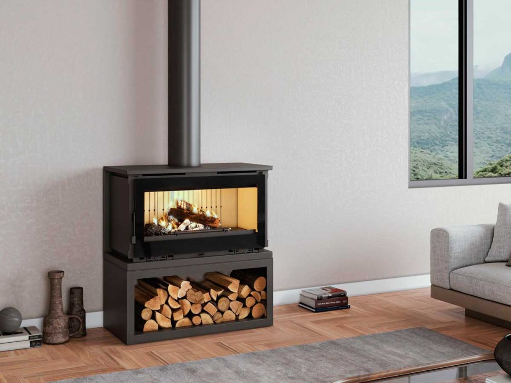 fireplace stove FM Calefaccion M-180-LK
