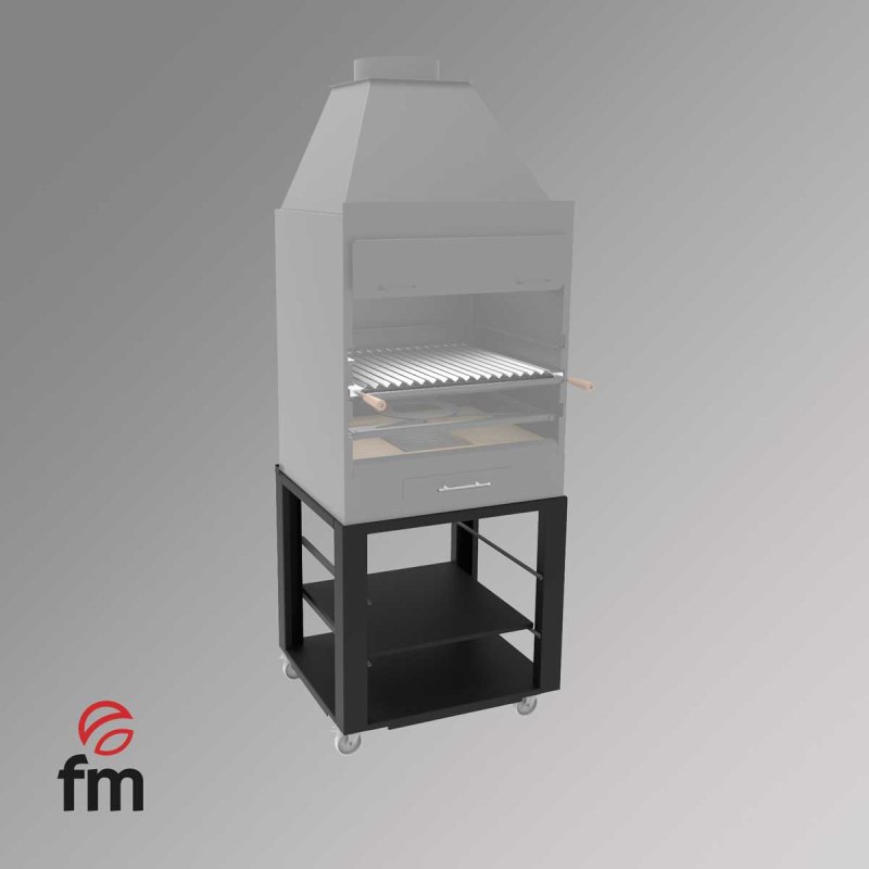 Charcoal and Wood Grill BF-60 from FM Calefacción