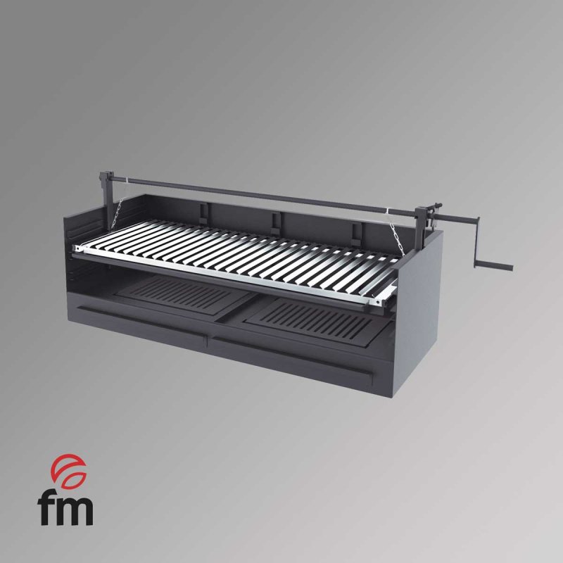 Charcoal and Wood Grill BVE-100 from FM Calefacción