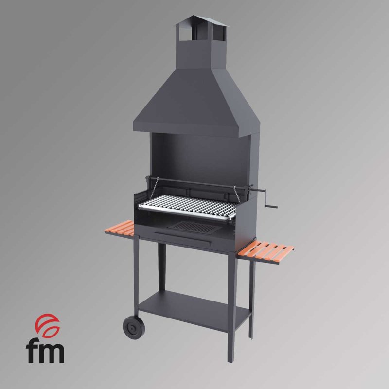 Charcoal and Wood Grill BVE-84 from FM Calefacción