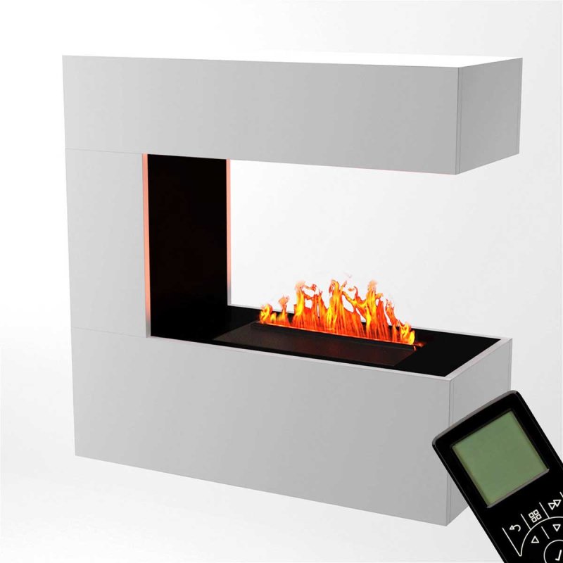 Electric fireplace Schiller Wall